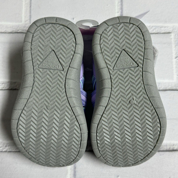 OshKosh Everplay Flexible Outsole Bump Toe Sandal Purple Lilac Toddler Size 5 - Picture 4 of 7